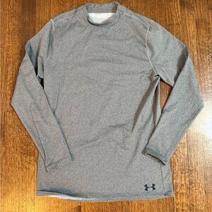 Under Armour Gray Men's Shirt large coldgear